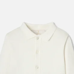 Baby boy ceremony cardigan