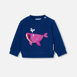 Baby boy fleece sweatshirt