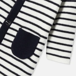 Baby boy knitted jumpsuit