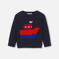 Baby boy knitted sweater