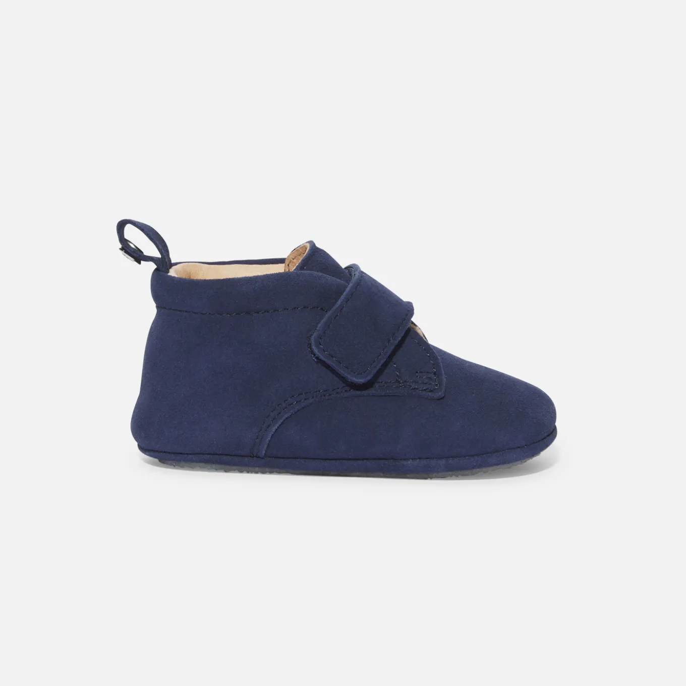Baby boy leather slippers