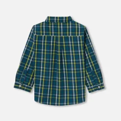 Baby boy plaid shirt