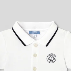Baby boy polo bodysuit