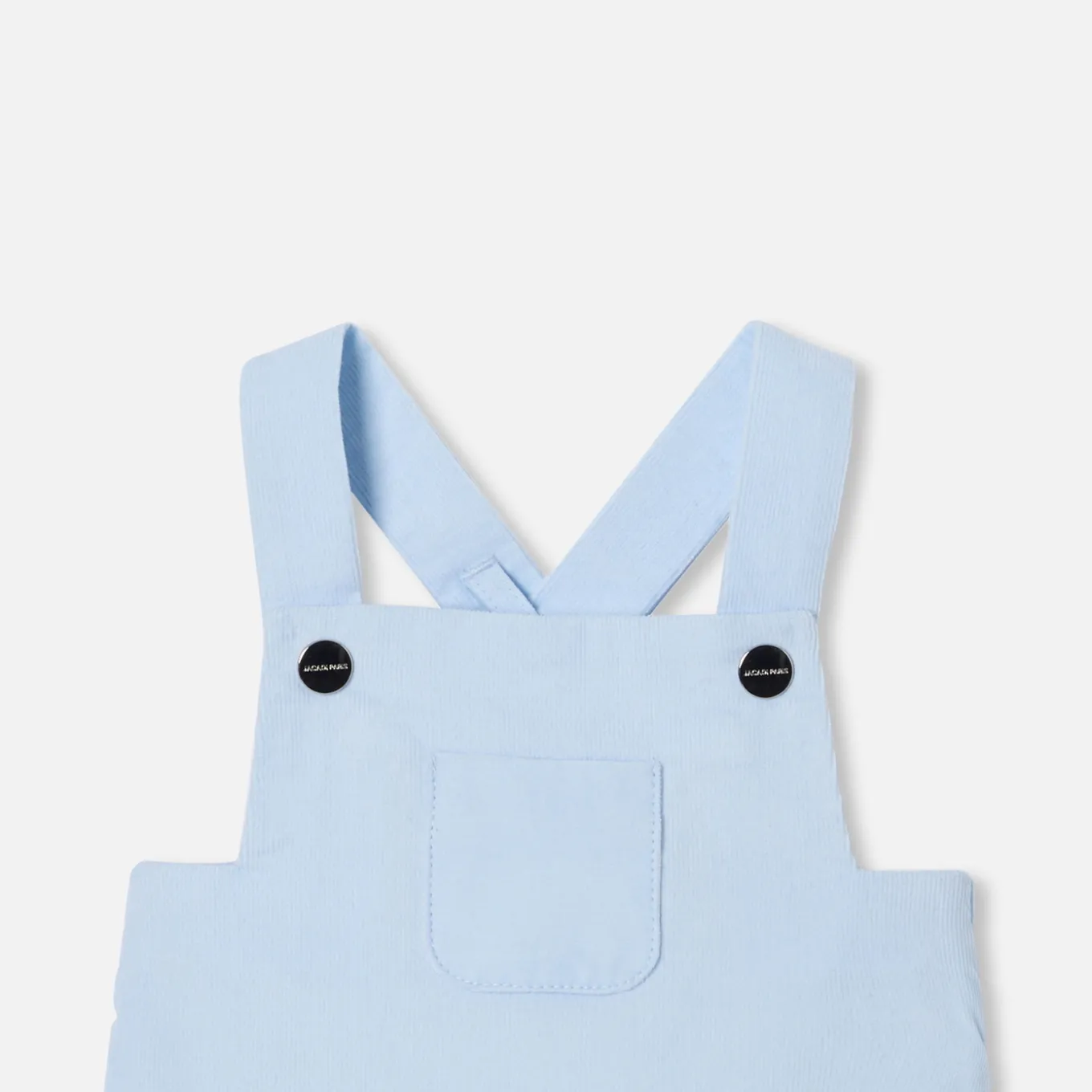 Baby boy velour overalls