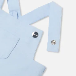 Baby boy velour overalls