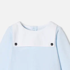 Baby boy velvet pajamas