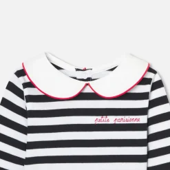 Baby girl Breton tee