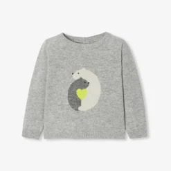 Baby girl cashmere sweater