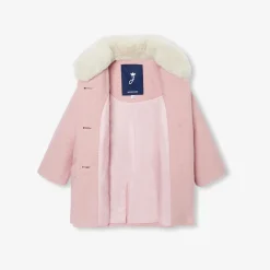 Baby girl coat in wool cloth