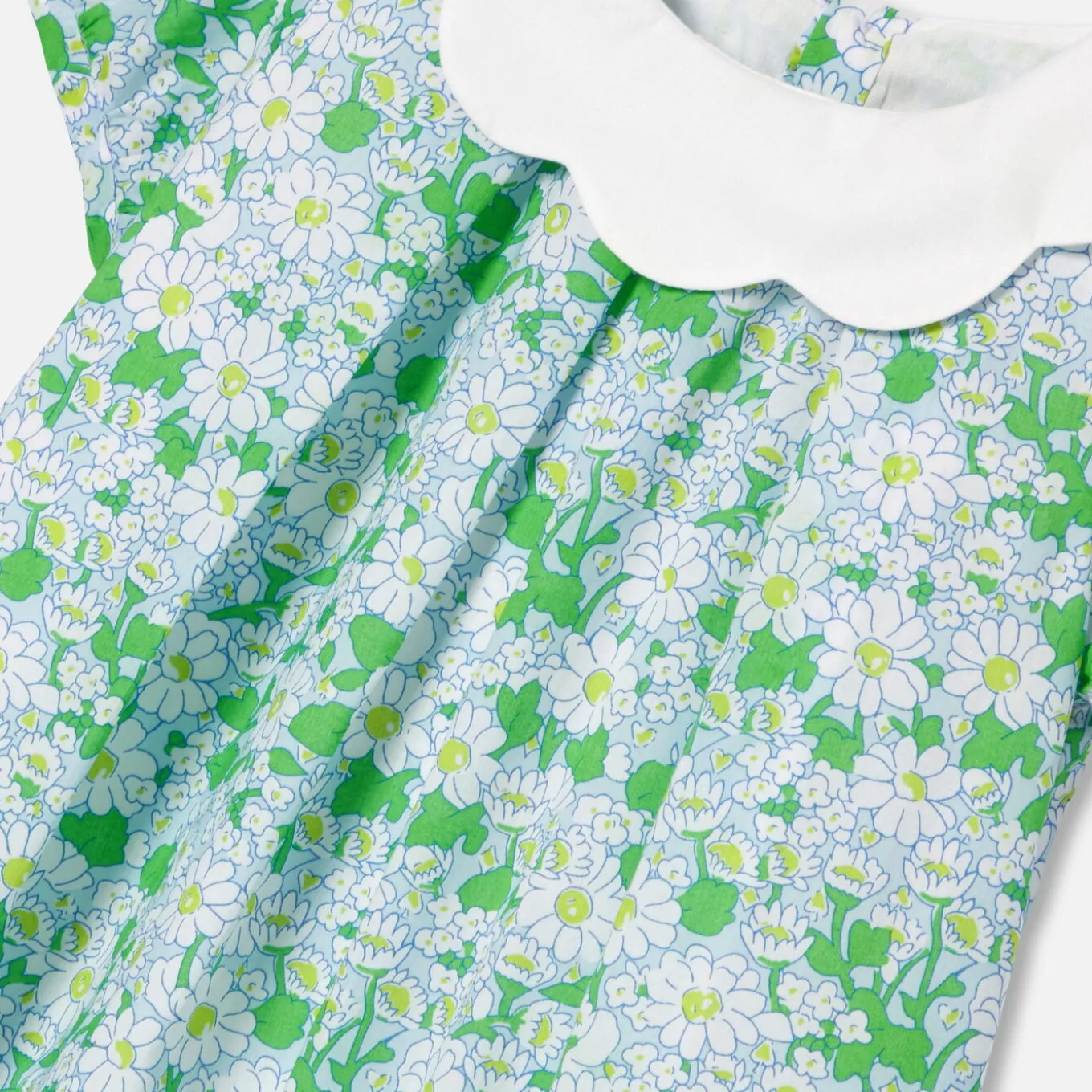 Baby girl dress in Liberty fabric