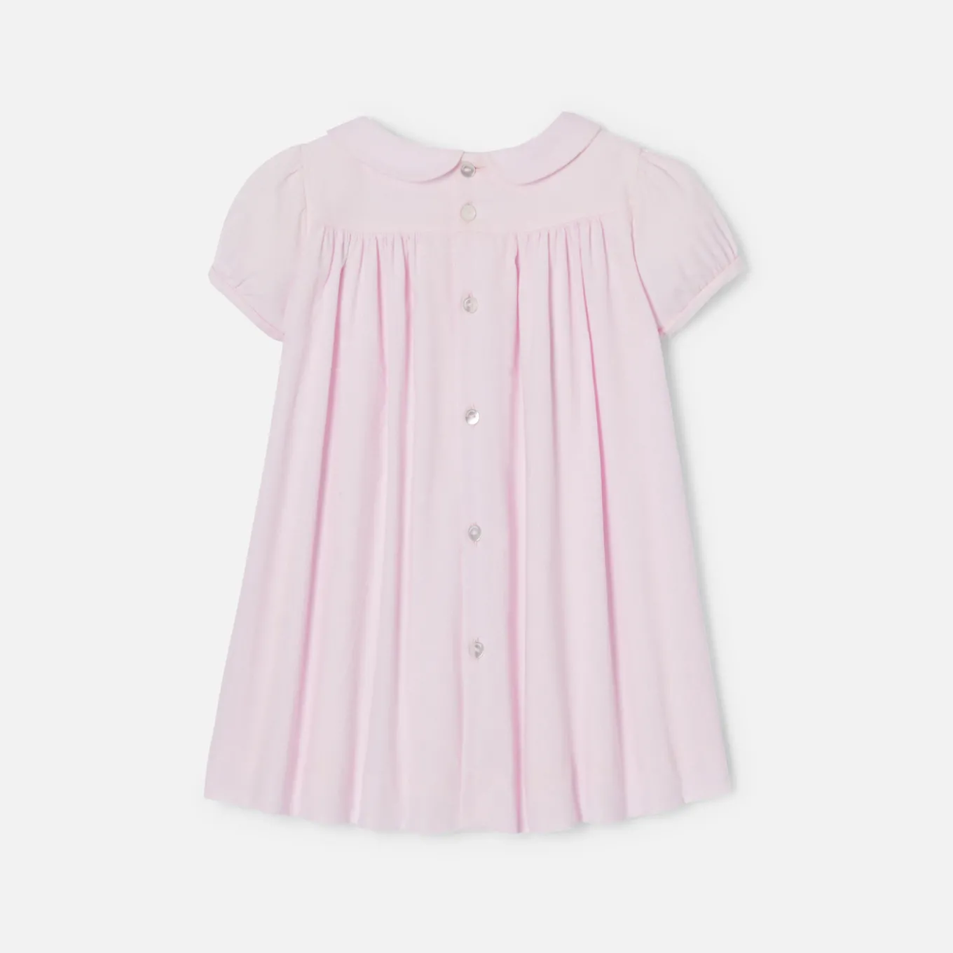Baby girl dress with balloon sleeves