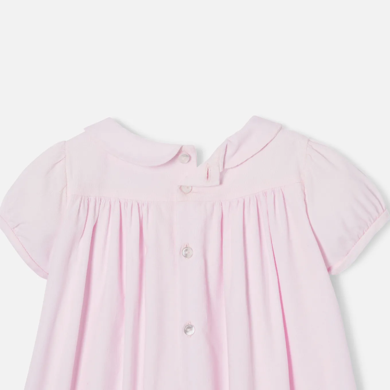 Baby girl dress with balloon sleeves