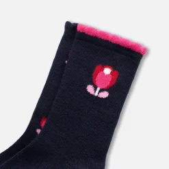 Baby girl duo of high socks