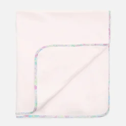Baby girl fleece and Liberty blanket