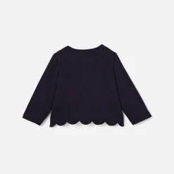 Baby girl fleece cardigan