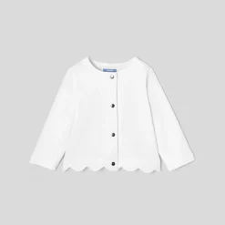Baby girl fleece cardigan