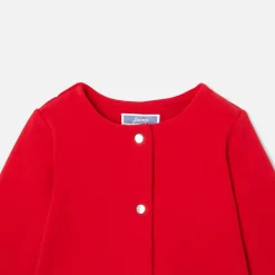 Baby girl fleece cardigan