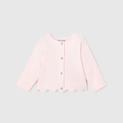 Baby girl fleece cardigan