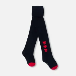 Baby girl heart tights