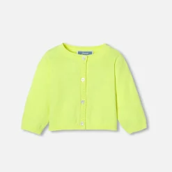 Baby girl jersey cardigan