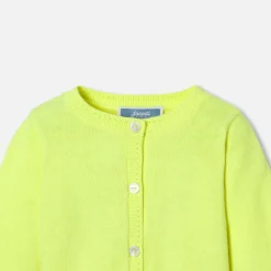 Baby girl jersey cardigan