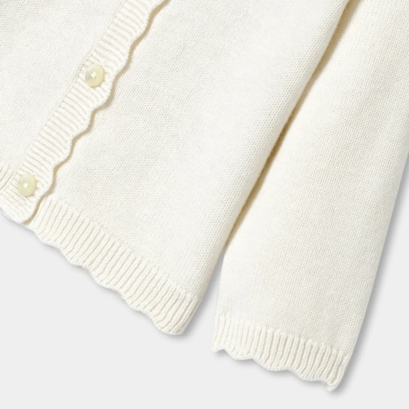 Baby girl jersey cardigan