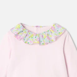 Baby girl jersey comfort set