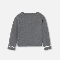 Baby girl knitted cardigan