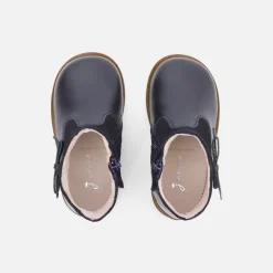 Baby girl leather boots