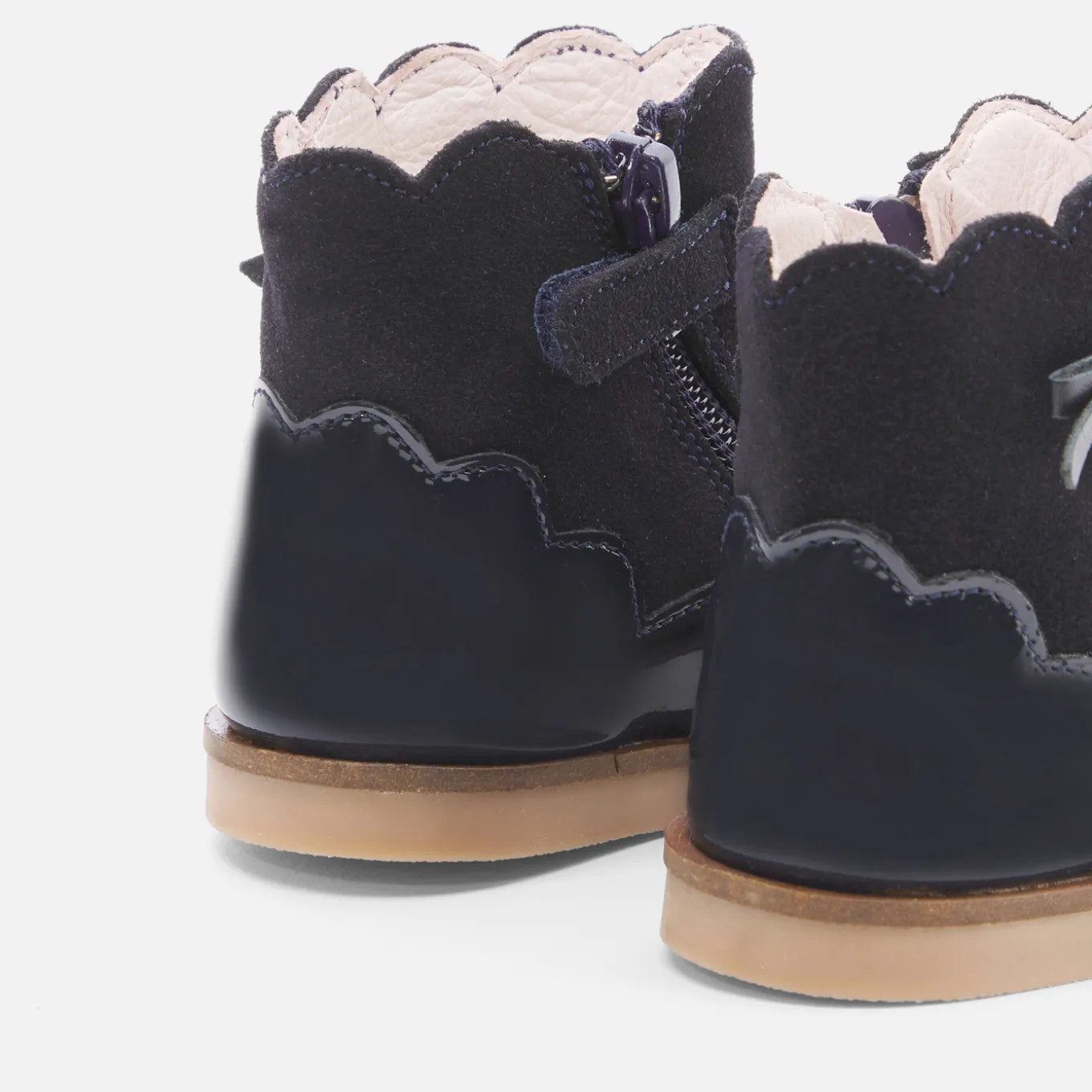 Baby girl leather boots