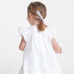 Baby girl linen ceremony dress