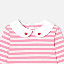 Baby girl long-sleeved bodysuit