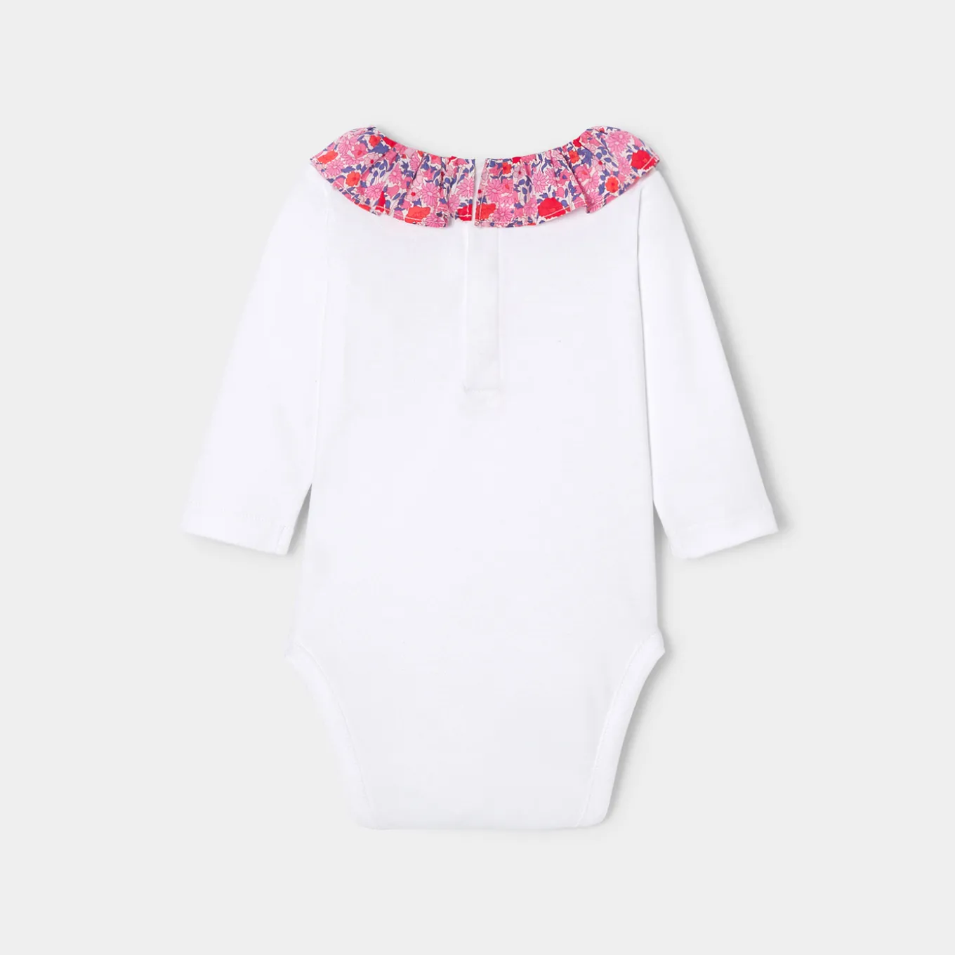 Baby girl long-sleeved bodysuit