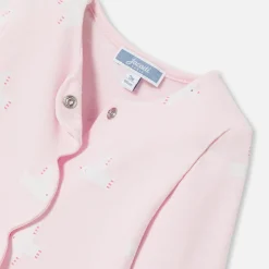 Baby girl pajamas in fleece