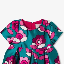 Baby girl satin dress
