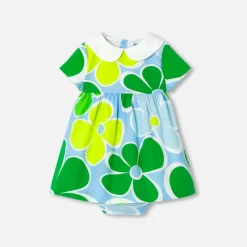 Baby girl short-sleeved dress