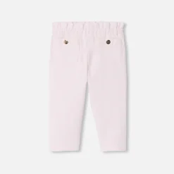 Baby girl velour pants