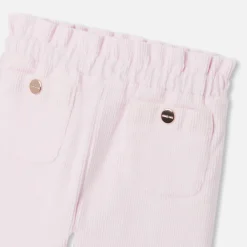 Baby girl velour pants