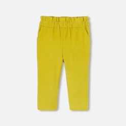 Baby girl velour pants