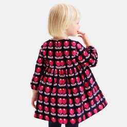 Baby girl velvet dress