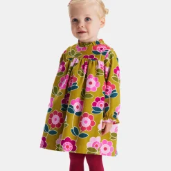 Baby girl velvet dress