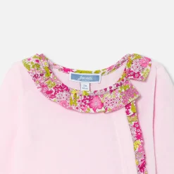 Baby girl velvet pajamas