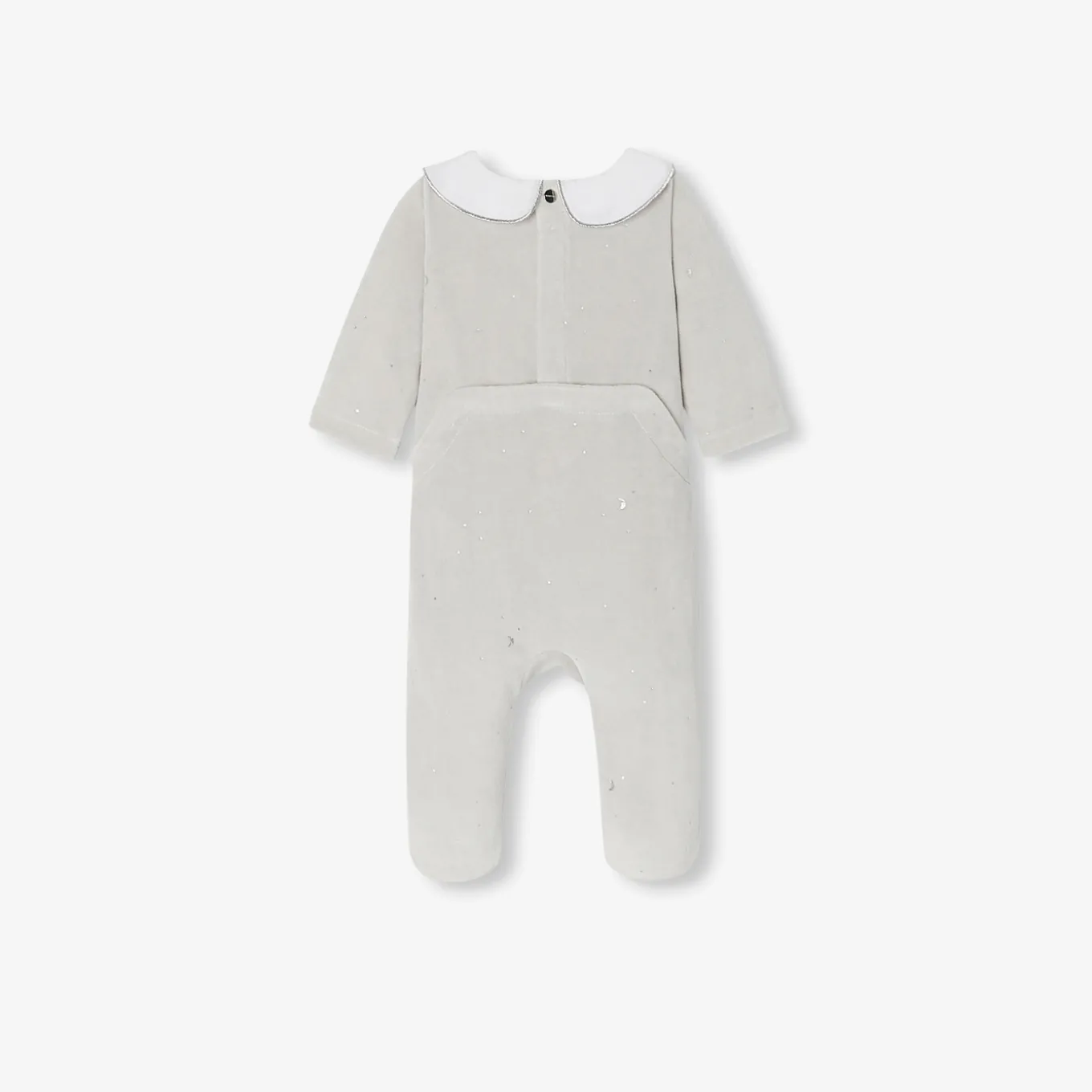 Baby girl velvet pajamas