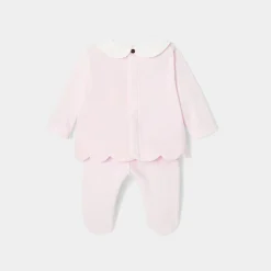 Baby girl velvet set