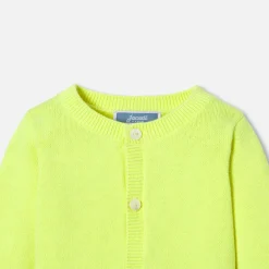 Baby jersey cardigan