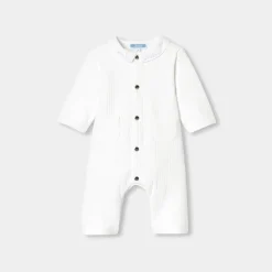 Baby jumpsuit in quilted jersey