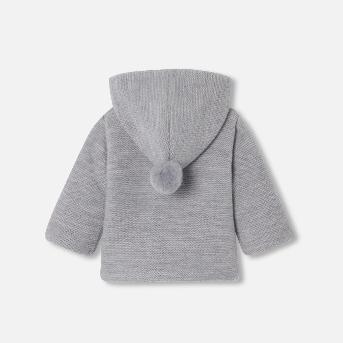 Baby knitted burnous jacket