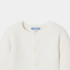 Baby wool and cotton cardigan