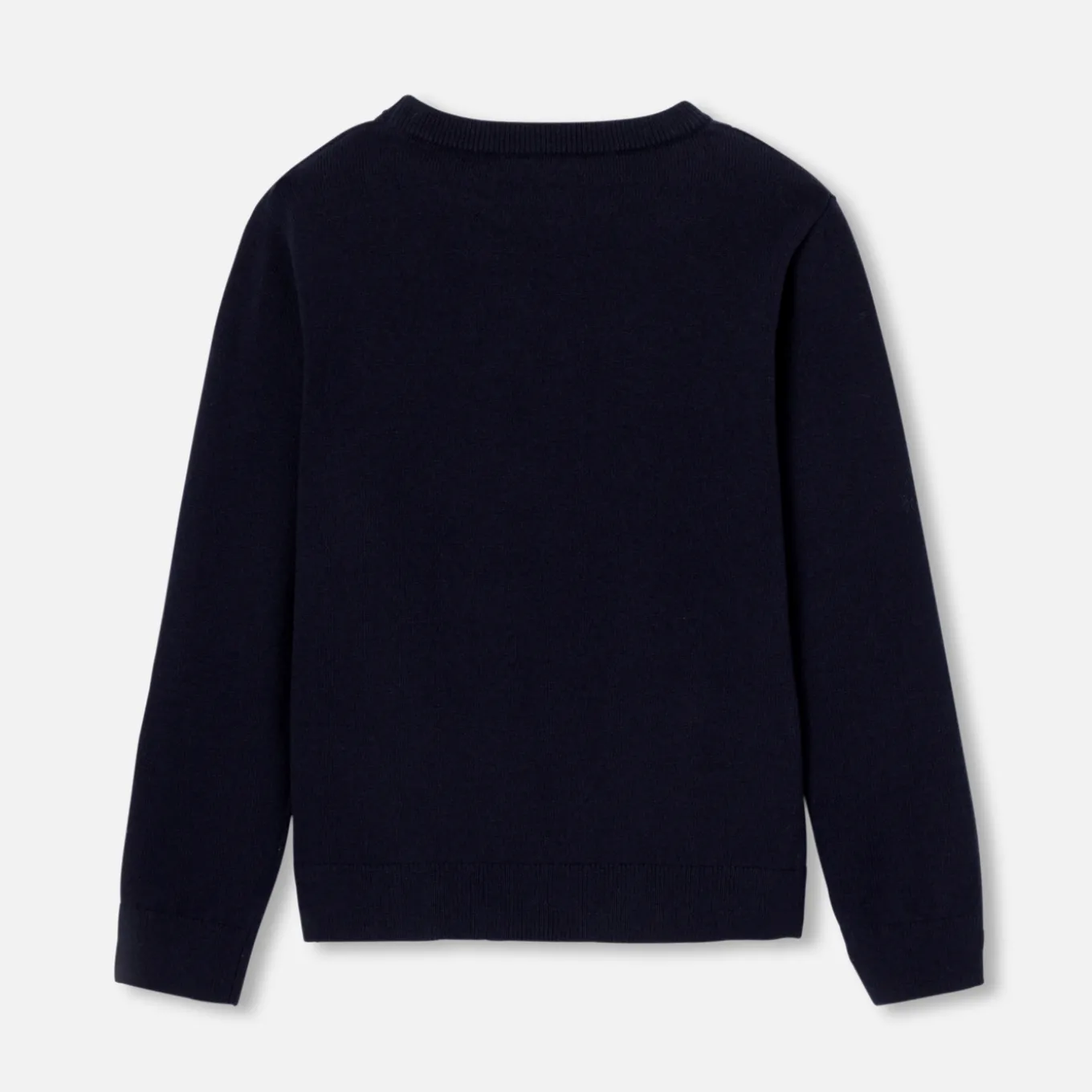 Boy car intarsia sweater