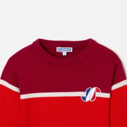 Boy color block sweater